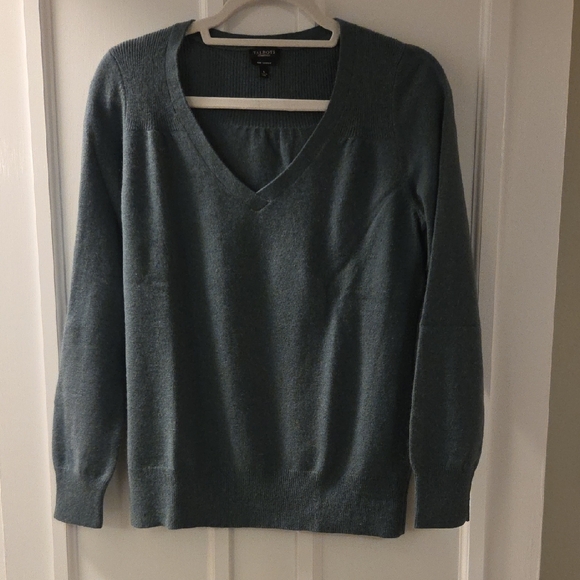 Talbots Sweaters - Talbots Blue V-Neck Sweater